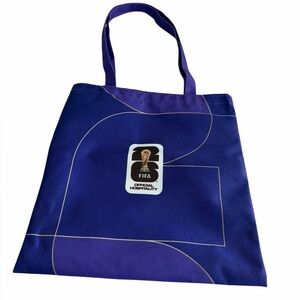 FIFA World Cup 2026 official hospitality purple tote bag. NEW